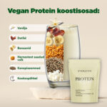 2x Ökoloogiline taimne proteiinikokteil „Vegan Protein” - Image 2