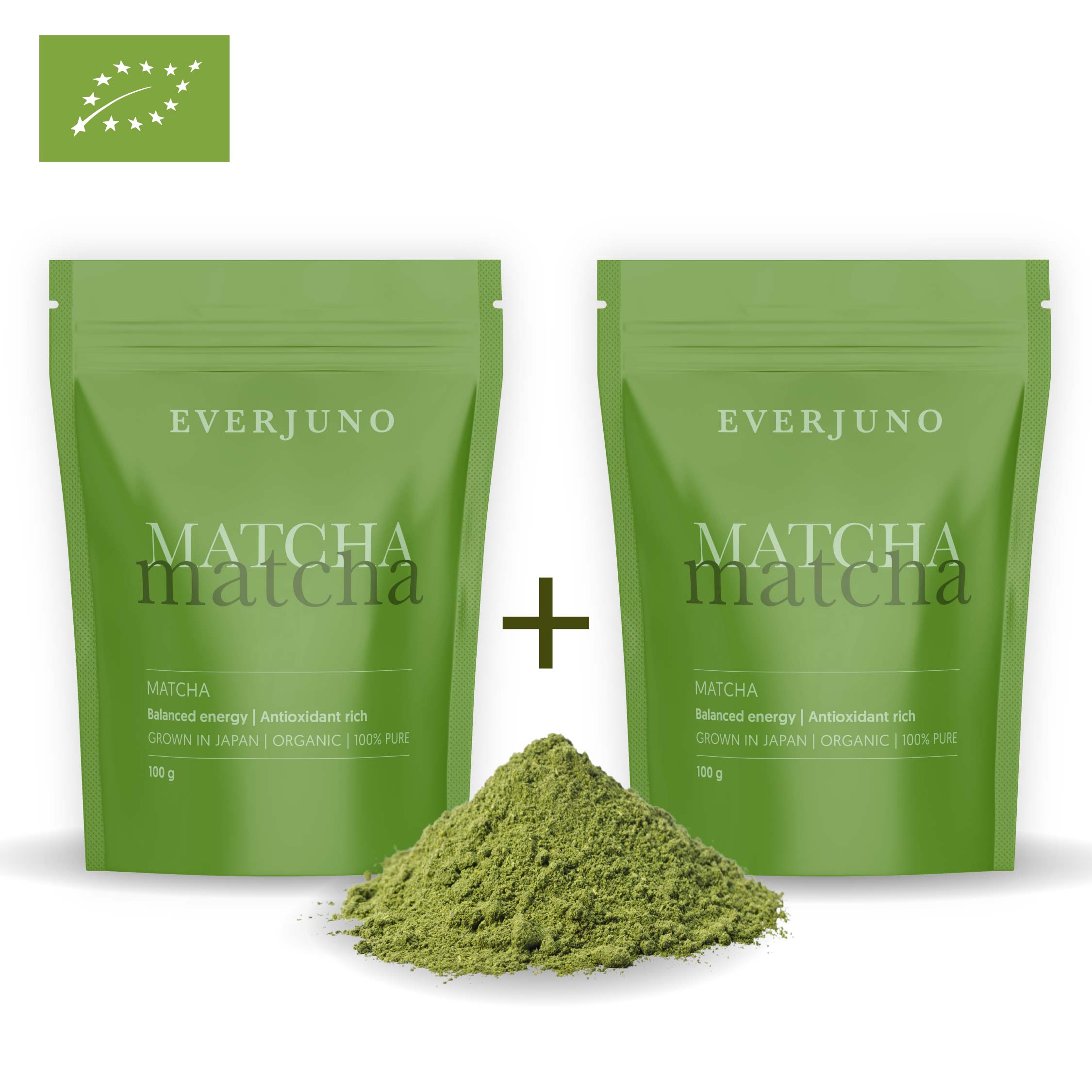 890-02 2x Ökoloogiline Matcha (2 x 100 g) - Image 1
