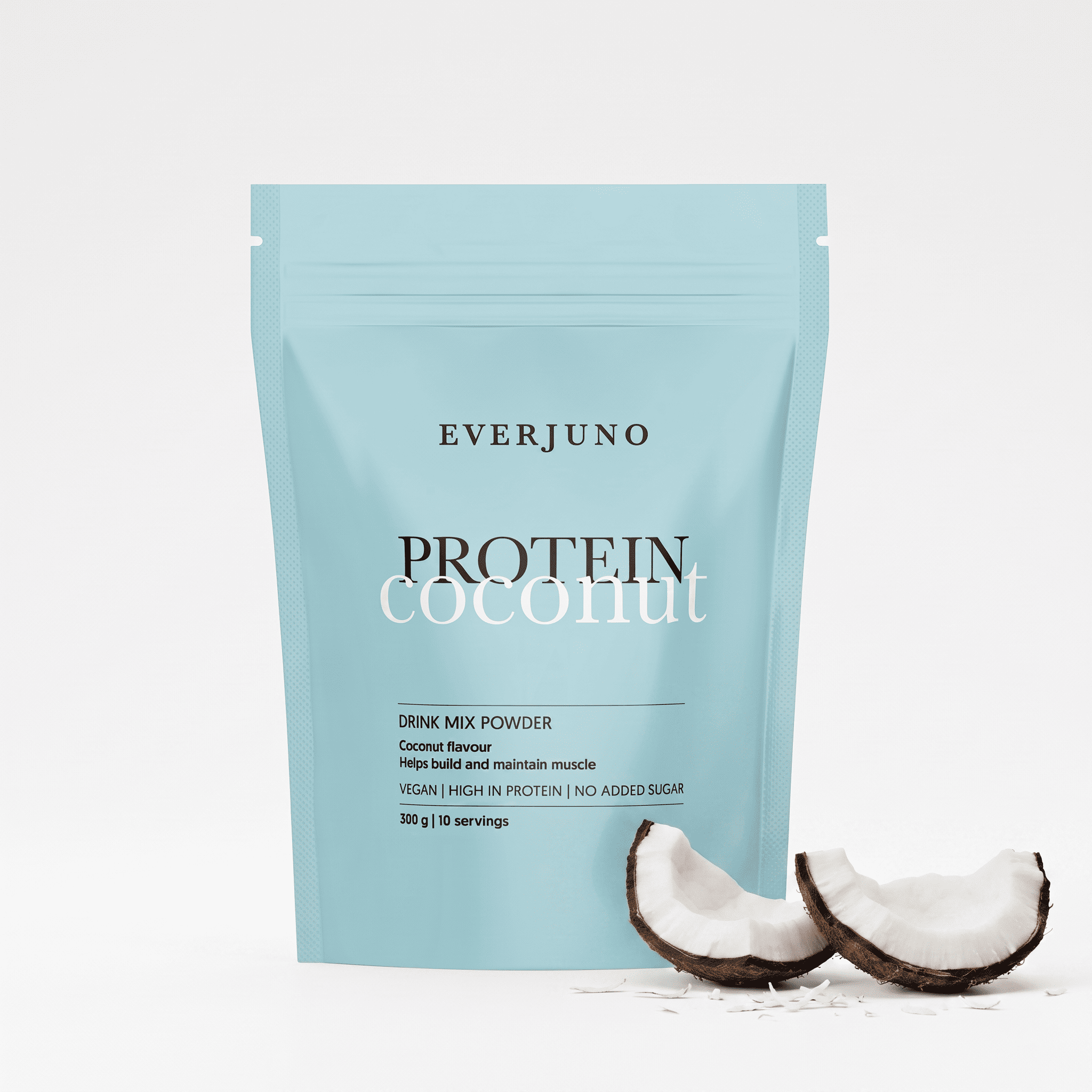 1496-08 UUS! Ökoloogiline taimne proteiinikokteil „Vegan Protein” kookosemaitseline - Image 1