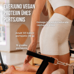 UUS! Ökoloogiline taimne proteiinikokteil „Vegan Protein” banaanimaitseline - Image 3