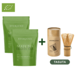 2x Ökoloogiline Matcha (100 g) + Matcha vispel TASUTA